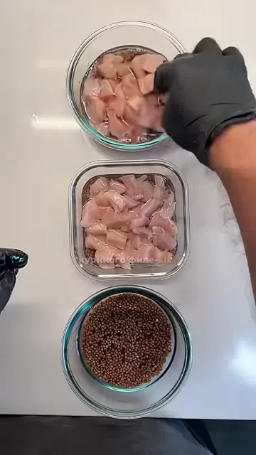 Шаг 4: выложить куриное филе
