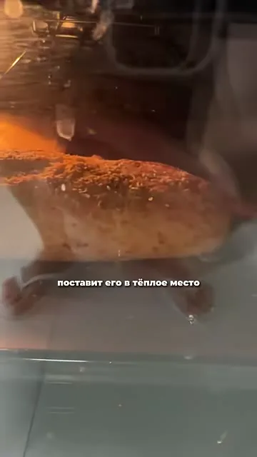 Шаг 5: Поставить тесто в тёплое место