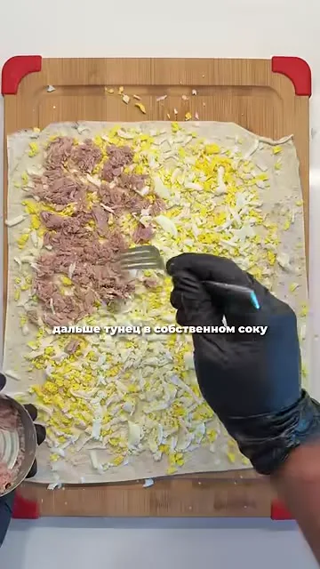 Шаг 5: добавить тунца в собственном соку