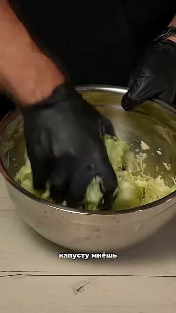 Капустный блин