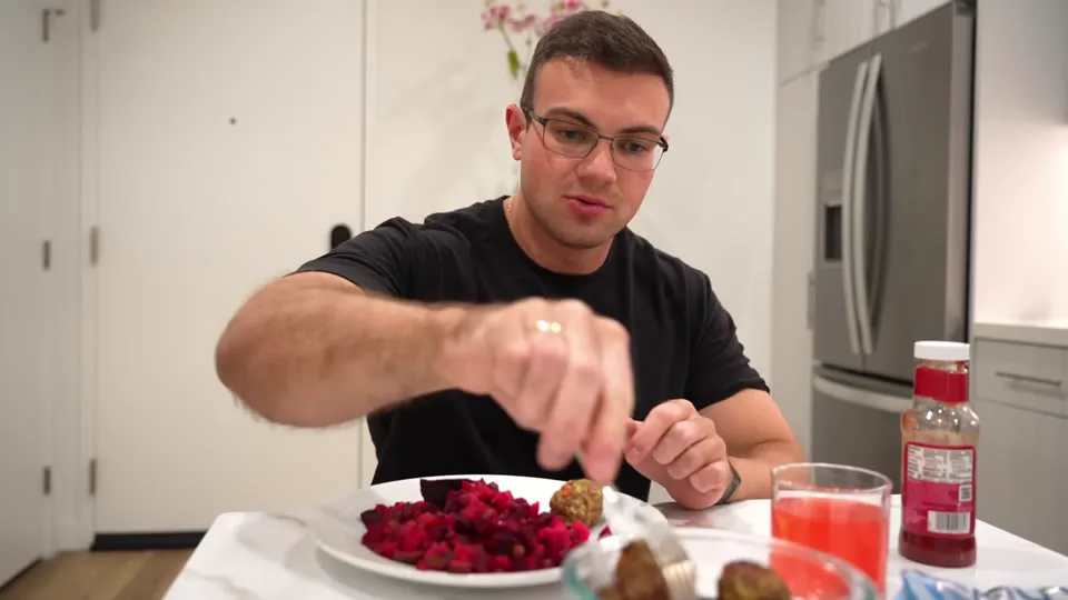 Винегрет с курицей
