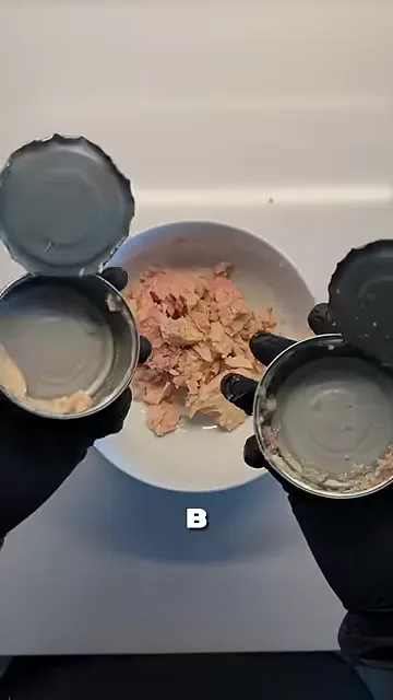 Белковый перекус из тунца