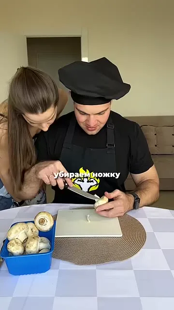 Фаршированные шампиньоны для похудения