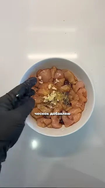 Ленивая курица в аэрогриле с рисом
