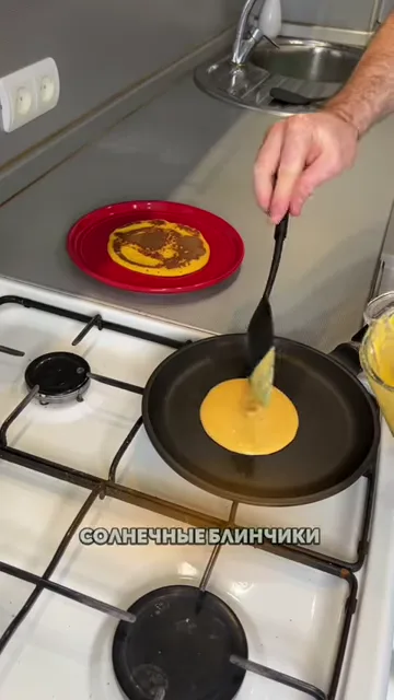 Шаг 6: Выпекаем блинчики