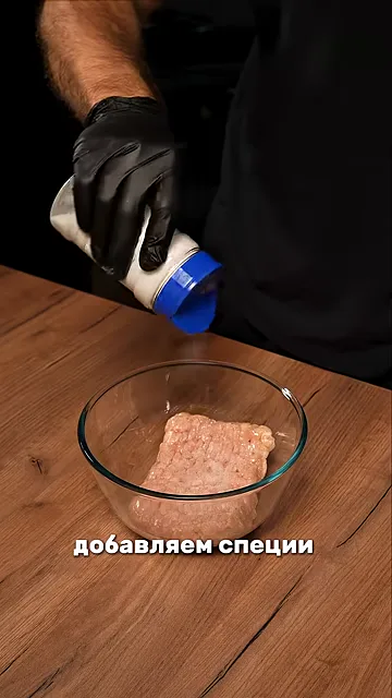 Мясной завтрак из лаваша