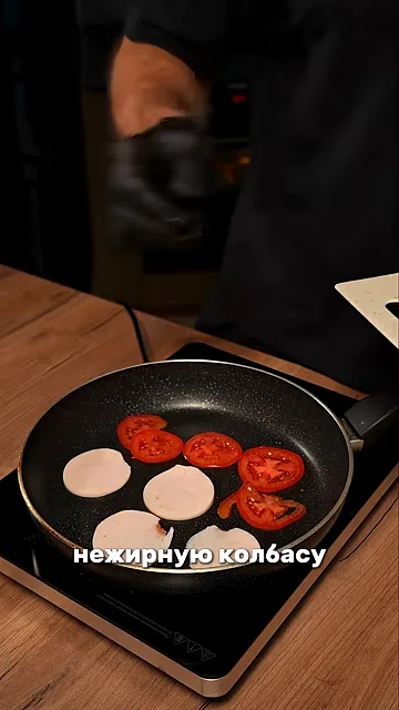 Яичный завтрак из лаваша