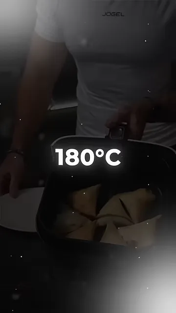 Шаг 7: Запечатай и запекай в аэрогриле 180° на 6-7 минут