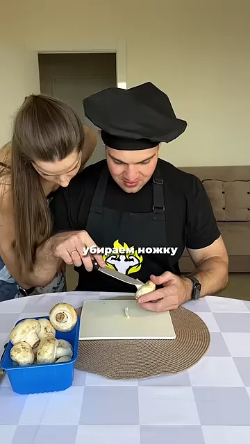 Фаршированные шампиньоны для похудения